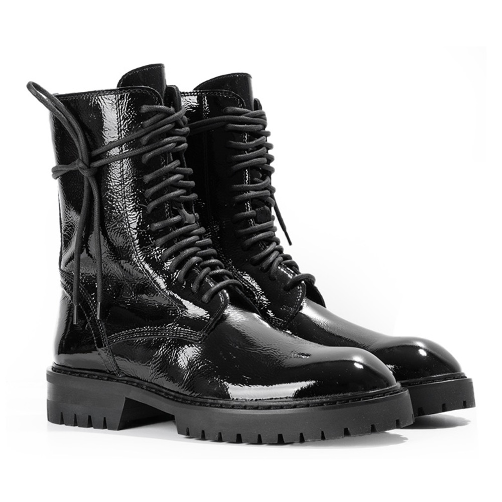 Ann Demeulemeester Combat Boots 37